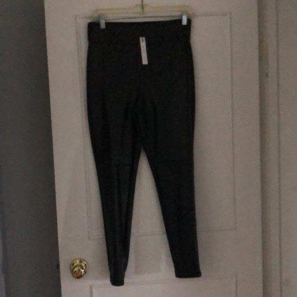 Faux leather tights - Picture 1 of 5